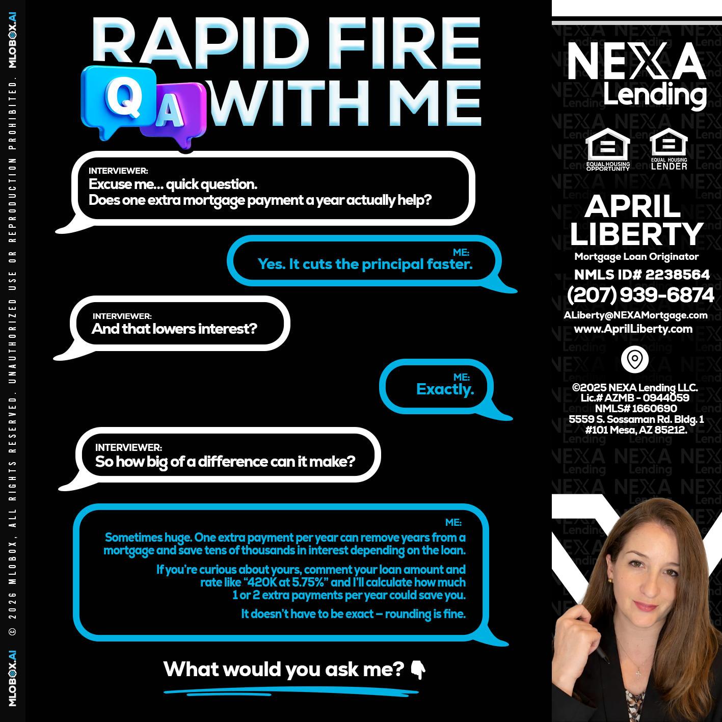 RAPID Q&A - April Liberty -Mortgage Loan Originator
