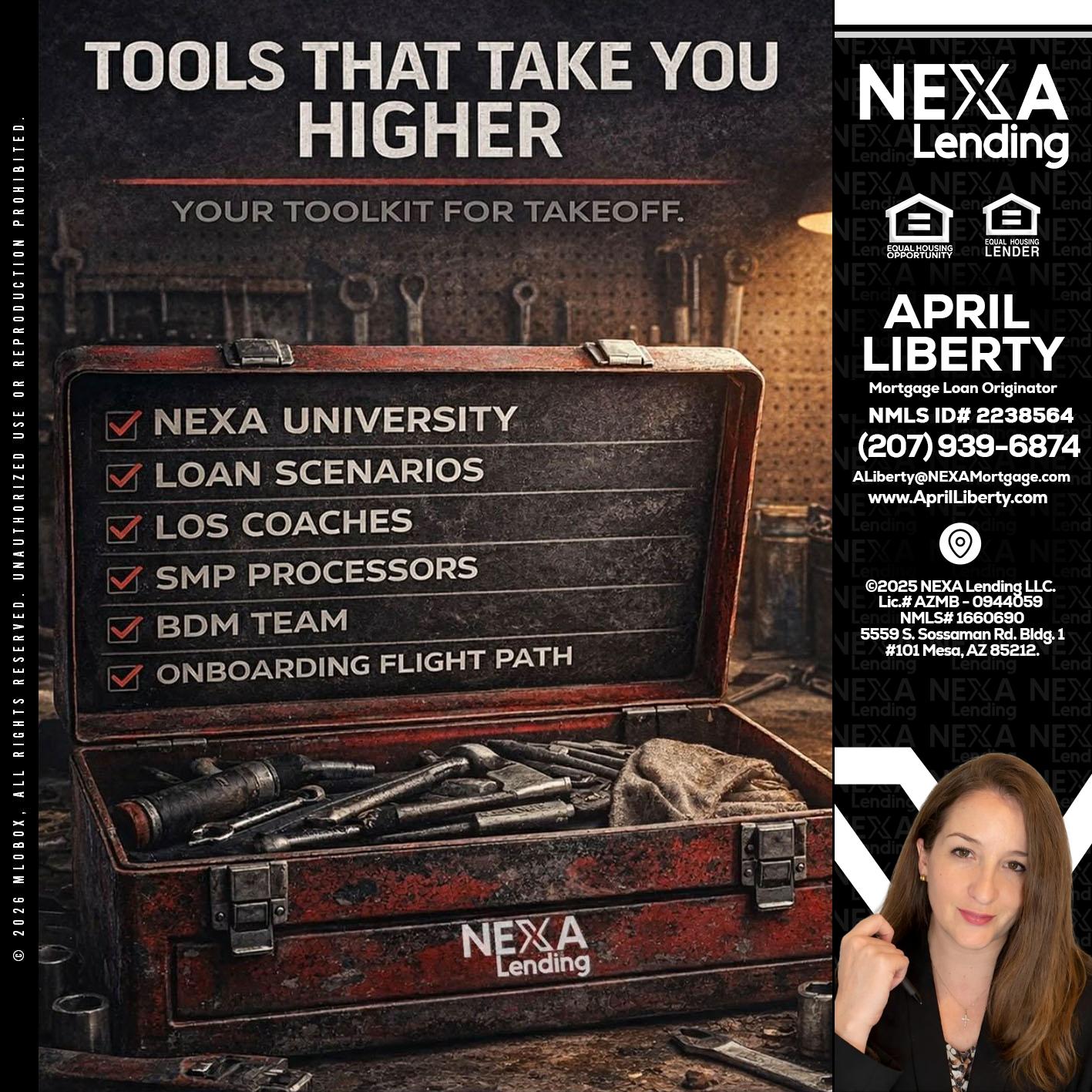 TOOLS THAT - April Liberty -Mortgage Loan Originator