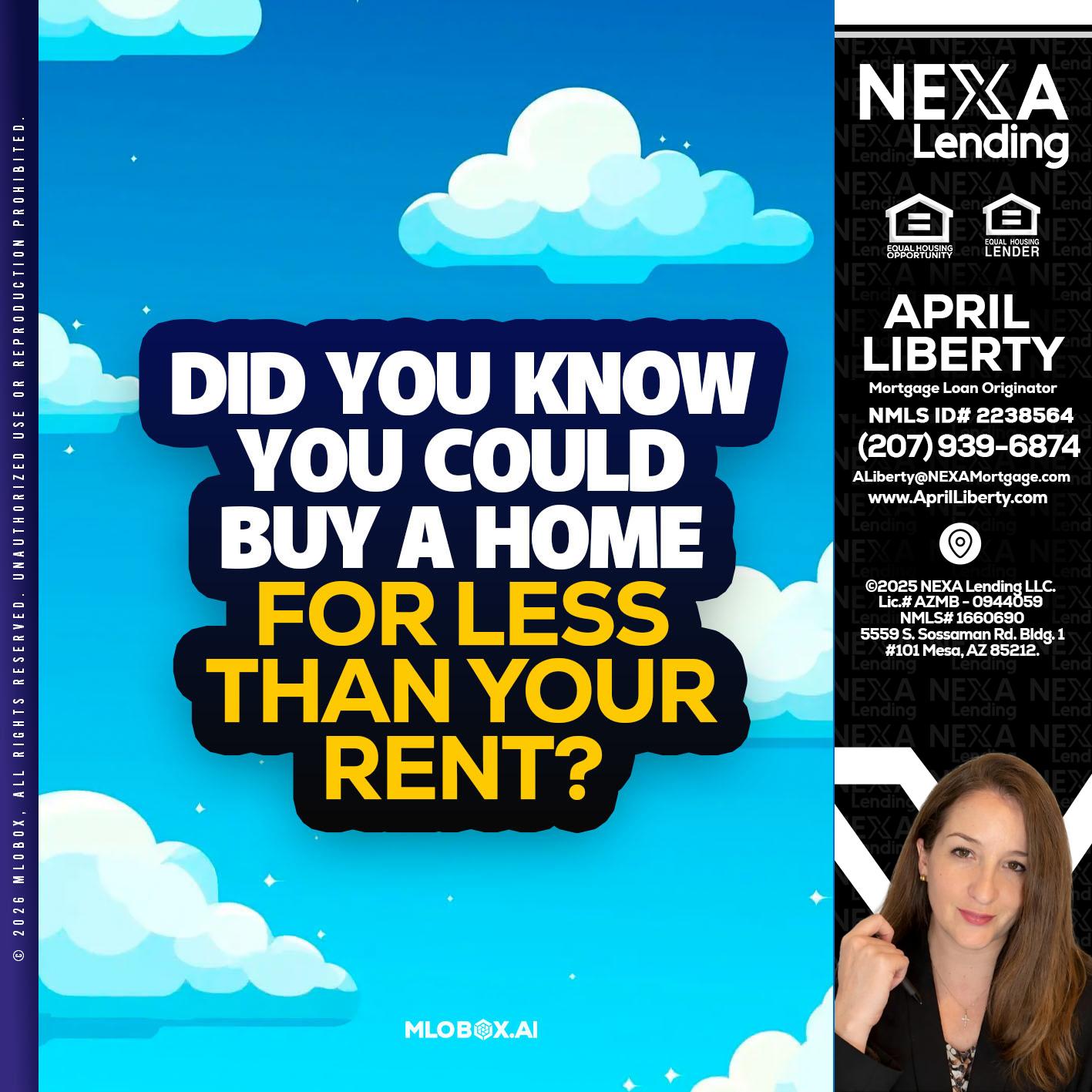 DID YOU KNOW - April Liberty -Mortgage Loan Originator