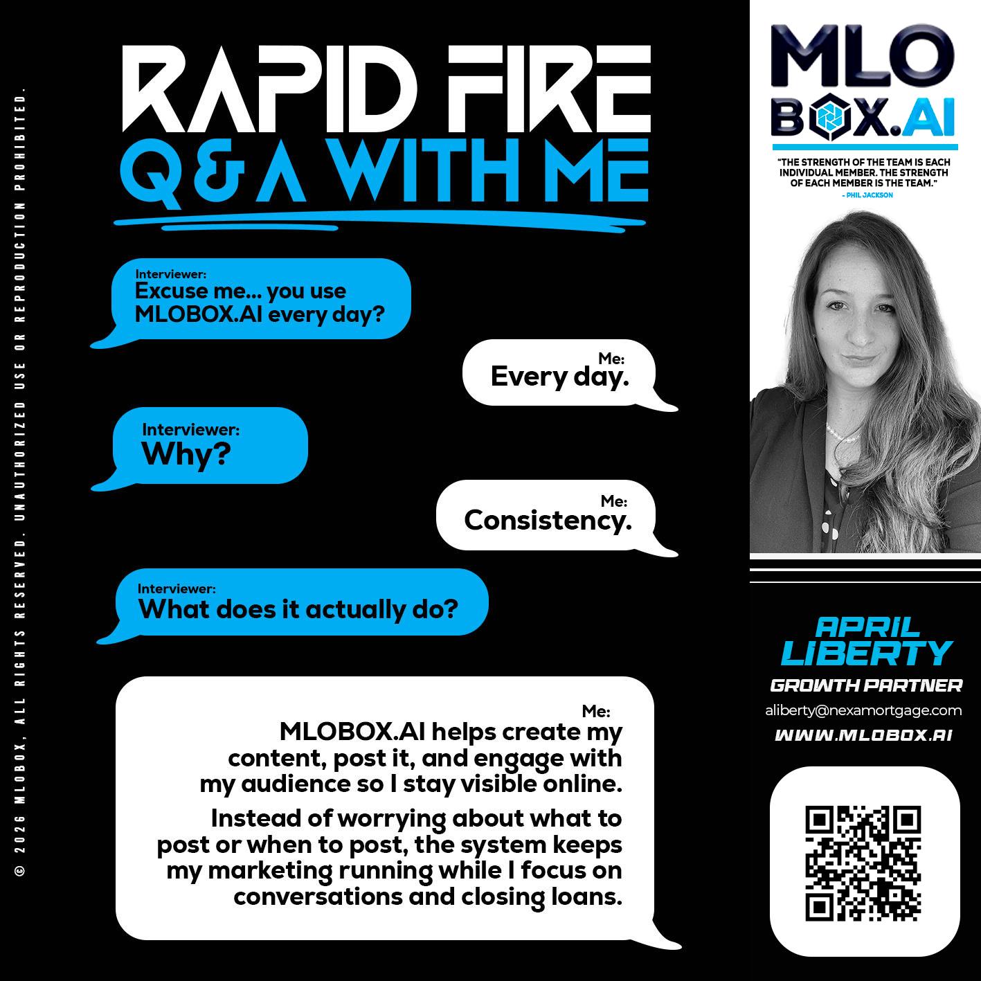 RAPID Q&A - April Liberty -Mortgage Loan Originator