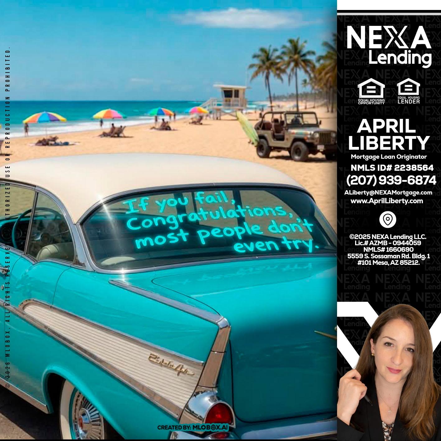 if you - April Liberty -Mortgage Loan Originator