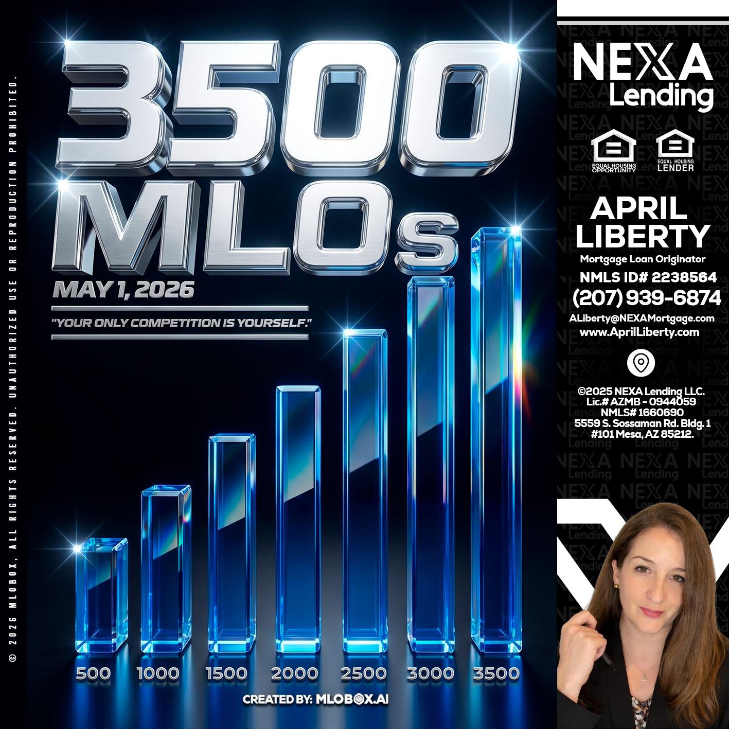 3500 MLOs - April Liberty -Mortgage Loan Originator