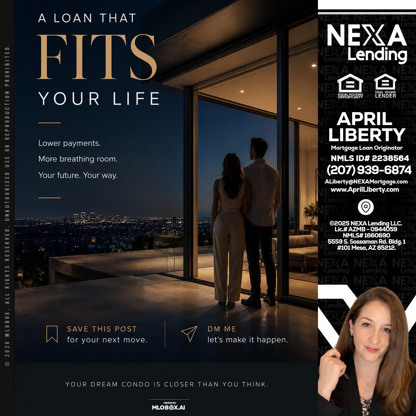 LOANS THAT FIT - April Liberty -Mortgage Loan Originator