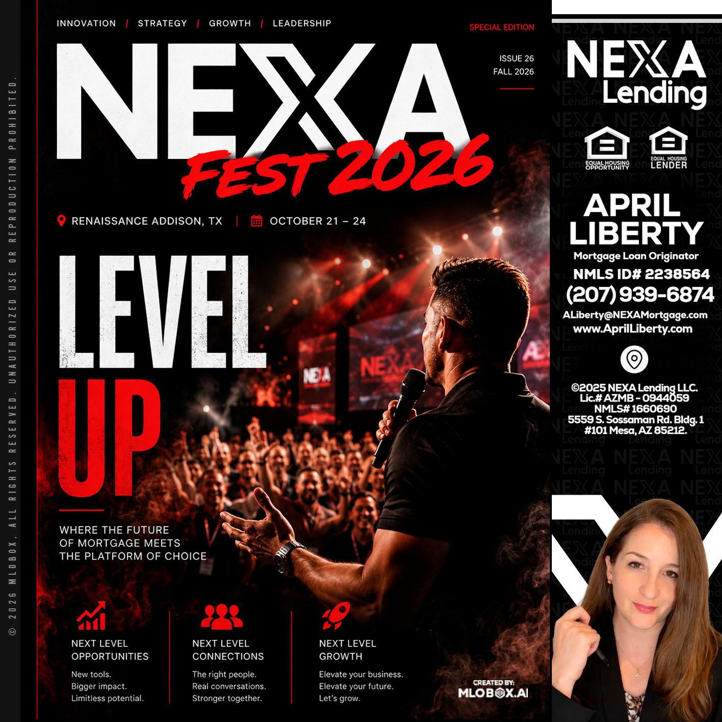 NEXA FEST 2026 - April Liberty -Mortgage Loan Originator