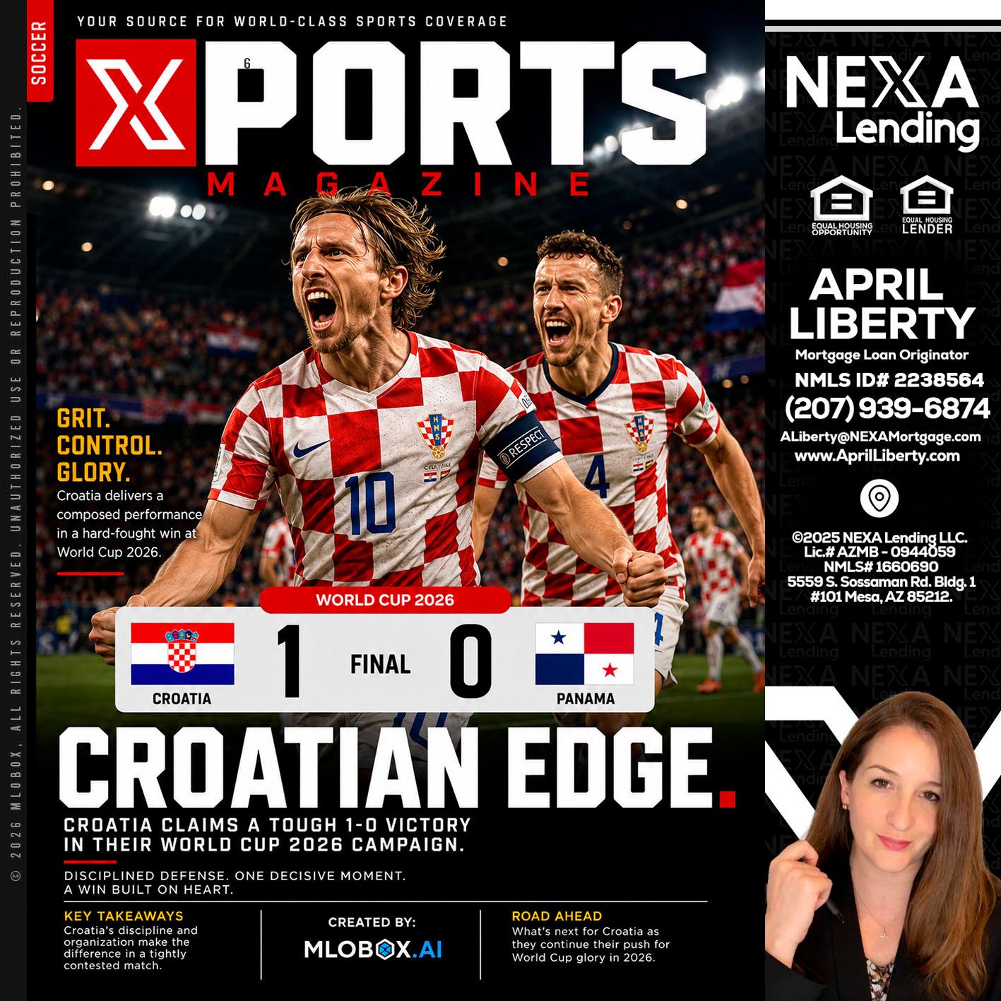 CROATIA 1-0 PANAMA - April Liberty -Mortgage Loan Originator