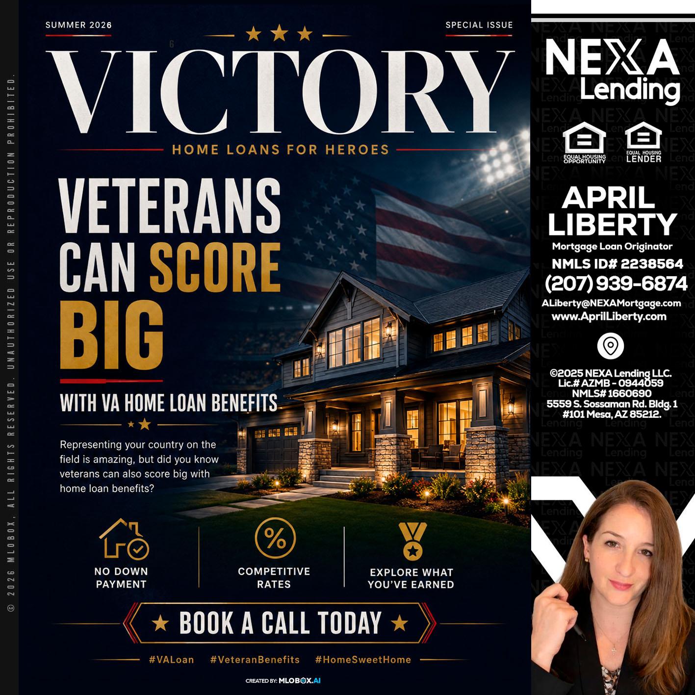 VICTORY - April Liberty -Mortgage Loan Originator